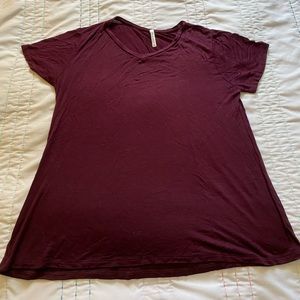 Maroon “Active USA” T-Shirt, Size “Large”